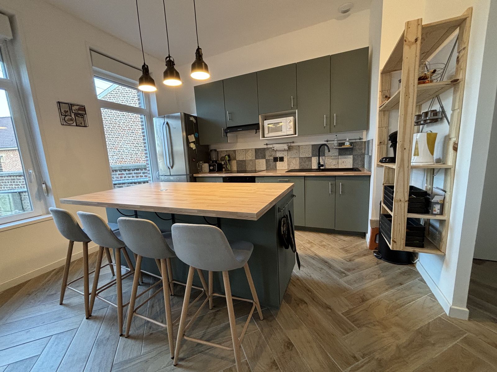 Casa remodelada, cocina